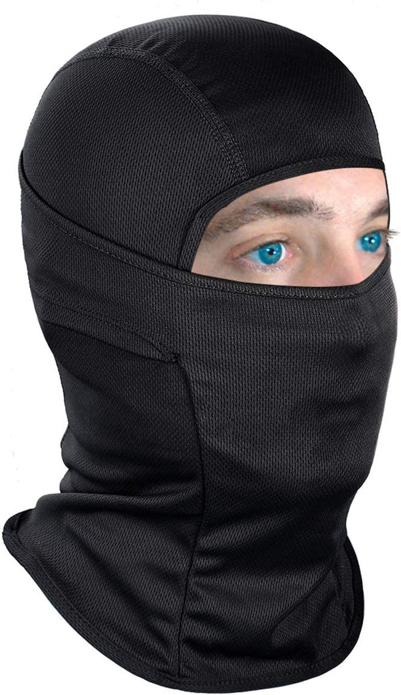 Lightweight UV Ski Mask for Men and Women - Face Cover for Cold & Sun Protection