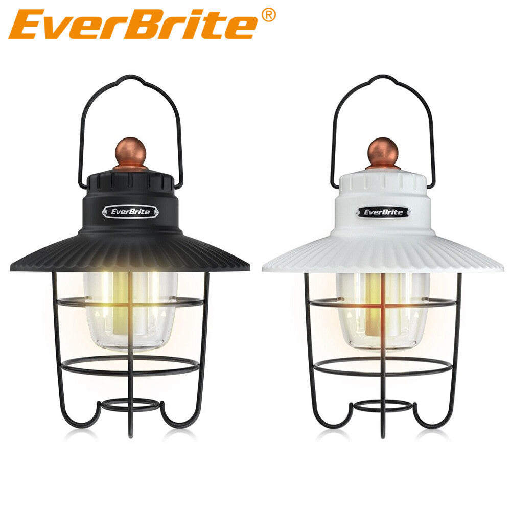LED Camping Lantern Rechargeable 550 Lumens with 3 Light Modes and Power Bank