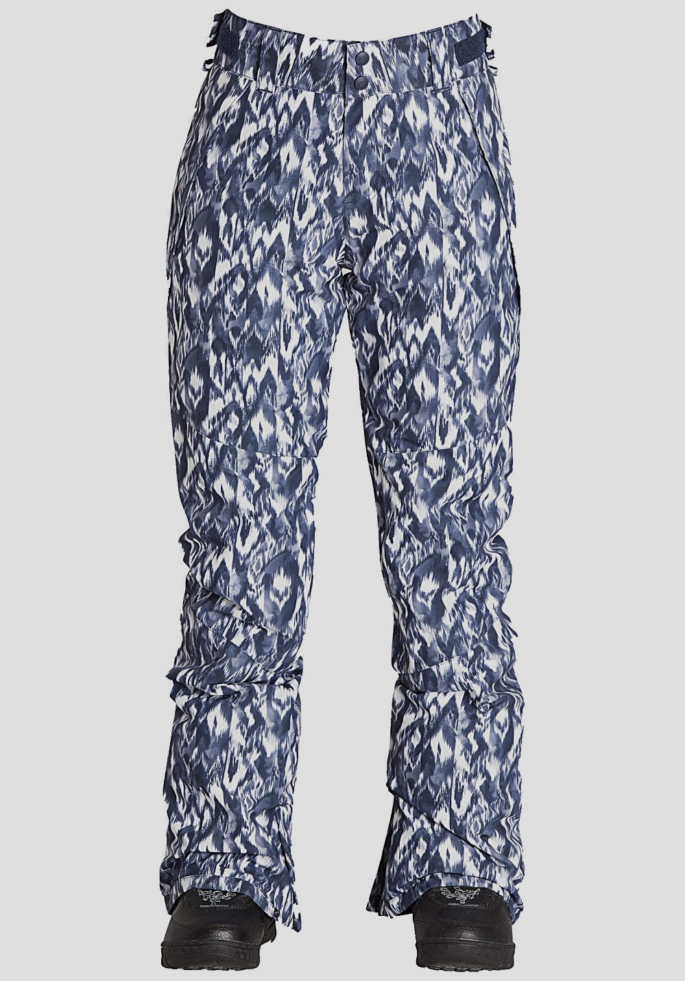 Women's Snow Pants Waterproof Insulated Ski Trousers Large - Malla IKB