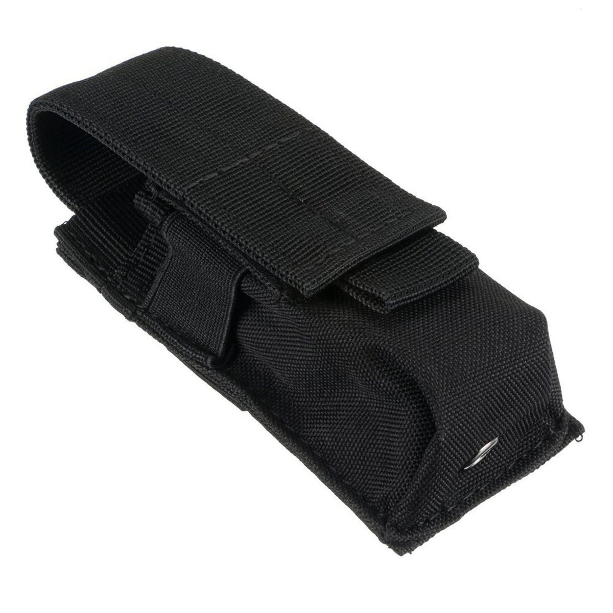Tactical Molle Flashlight Holder Holster Pouch for Belt or Backpack