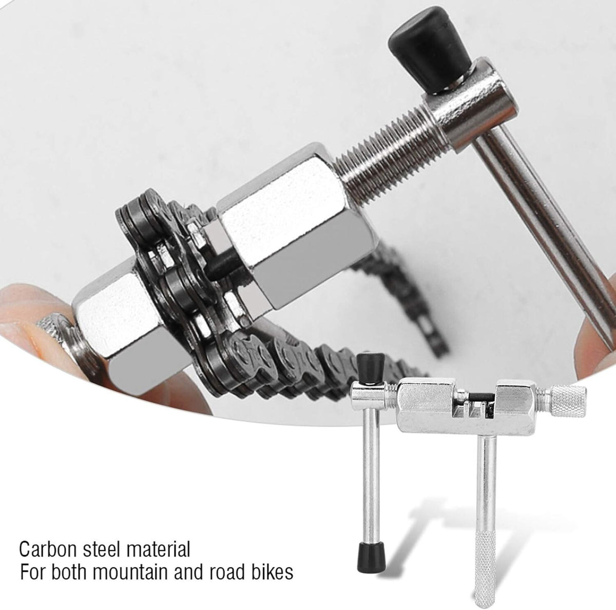 Bike Chain Breaker Tool Bicycle Chain Splitter Cutter for 7-10 Speed Bikes