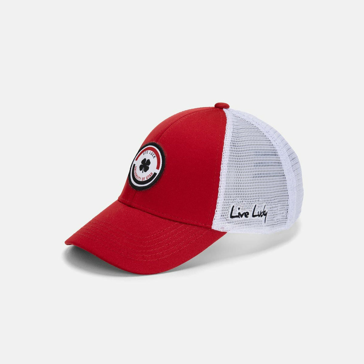 Utah Utes Snapback Hat - Adjustable Black Clover Cap with Ute Motto