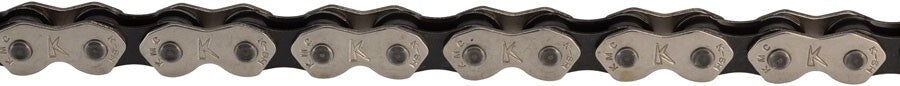 Wide Nickel Plated Single Speed Bike Chain - Durable BMX & City Cycling