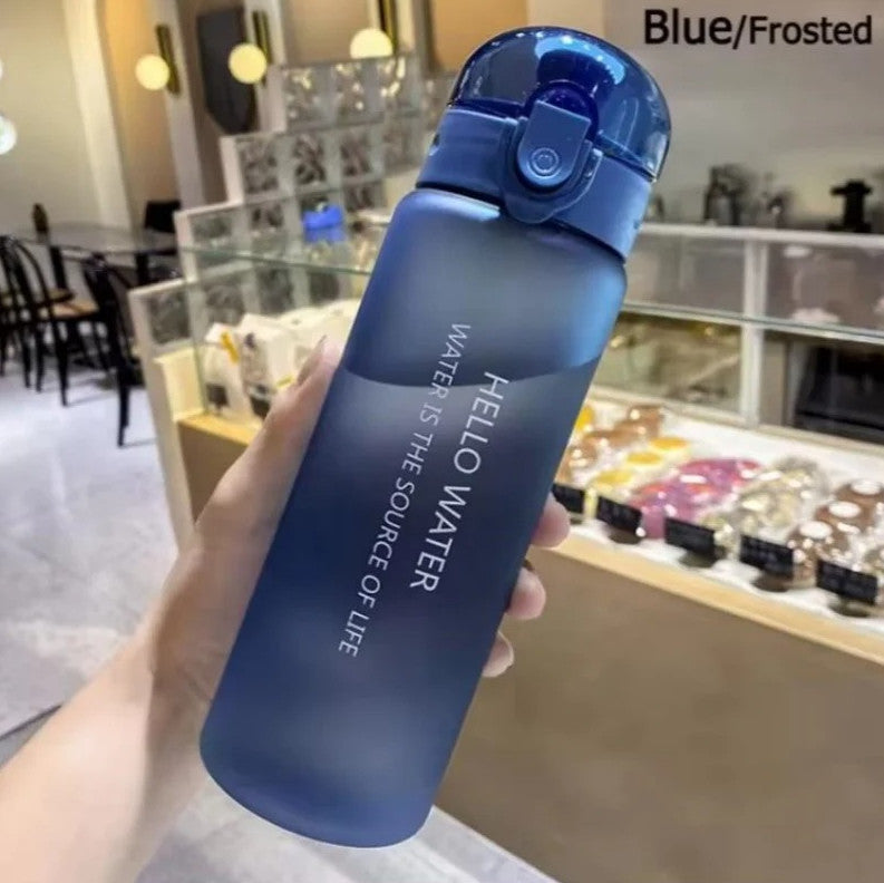 Leakproof Sports Water Bottle 780ml with Lock Lid & Carry Strap
