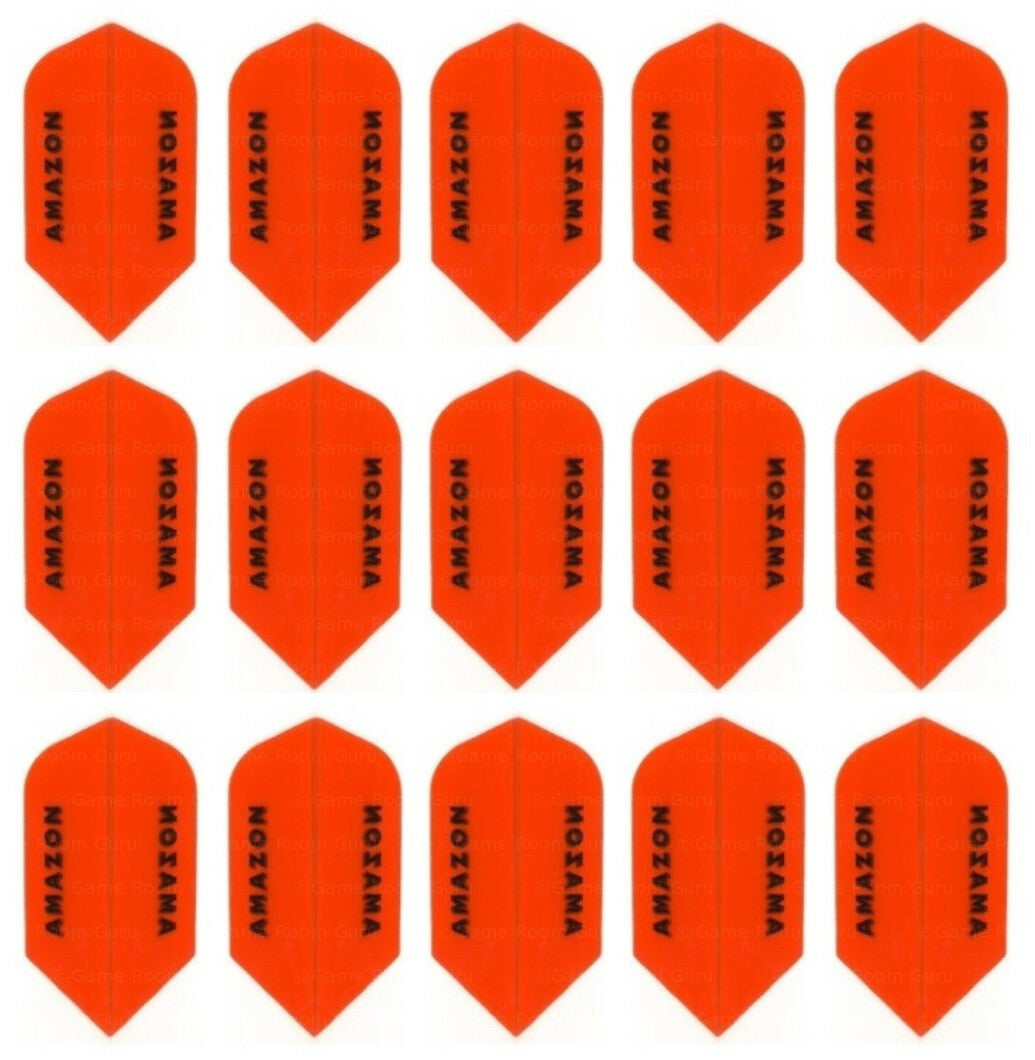 Dart Flights 5 Sets Transparent Slim Darts Flights - UK Poly 100 Micron