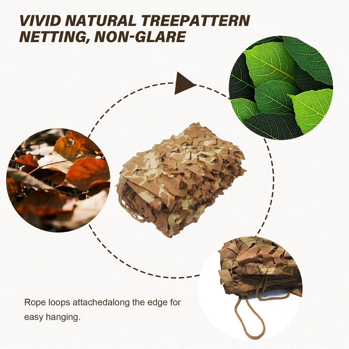 Military Camouflage Netting for Hunting Camping and Outdoor Concealment