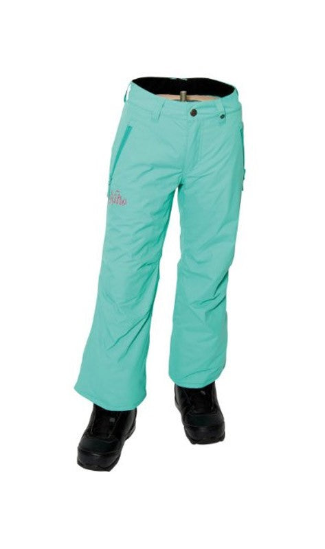 Girls Youth Snowboard Pants Aqua Waterproof Insulated Ski Pants