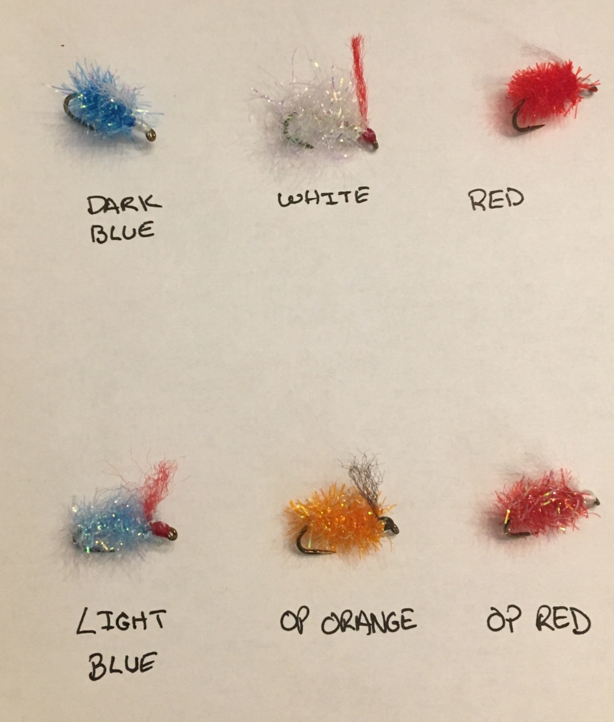12 Size 6 Mustad X-Strong Salmon Steelhead Egg Flies with Dressed Eggs