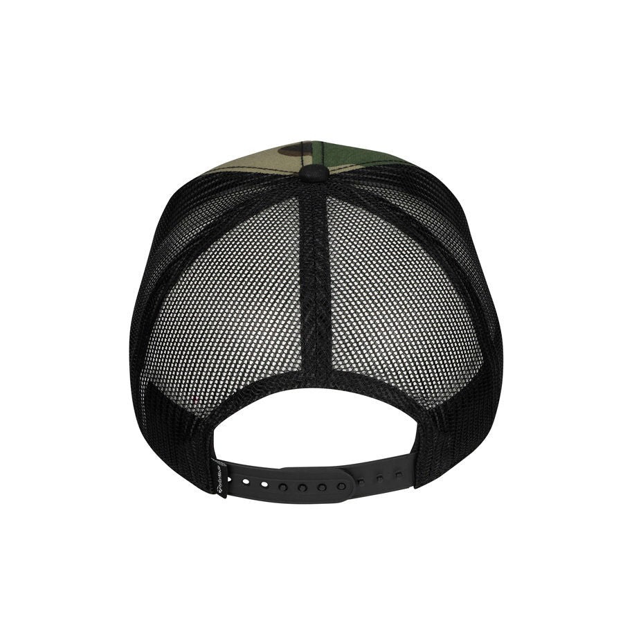 Golf Hat Trucker Cap Men Women Mesh Adjustable Sun Hat - Green/Camo