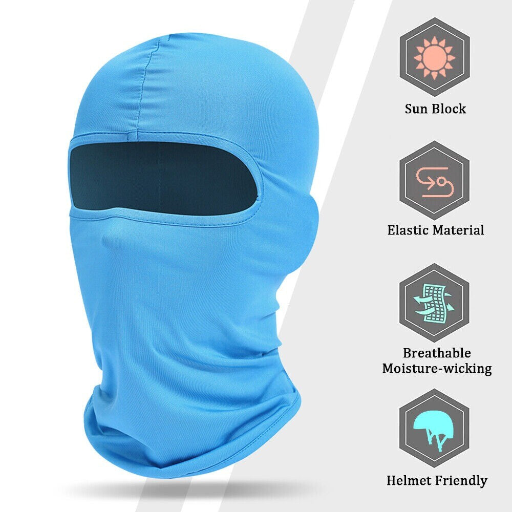 Lightweight Full Face Mask for Motorcycle Ski Outdoor Sports - Balaclava