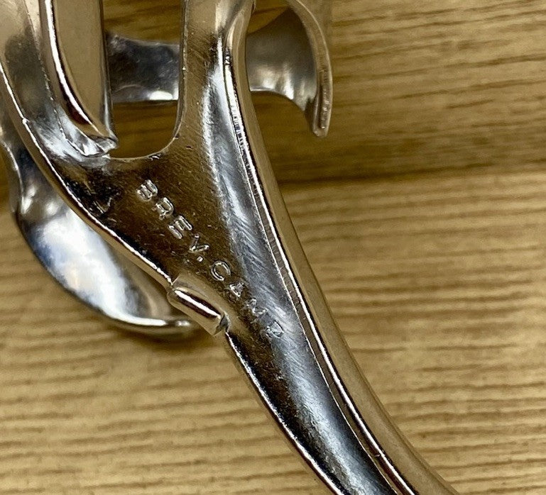 NOS Campagnolo Vintage Chrome Gear Cable Guide - Italy, BREV CAMP