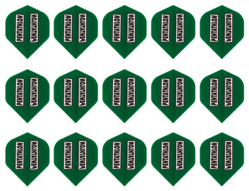 Dart Flights 100 Micron Standard Sets - 5-Pack, Multi-Color