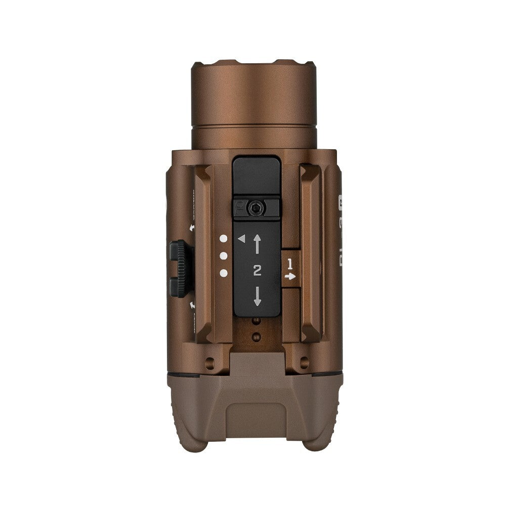 Rechargeable Tactical Rail Light with Mount for Law Enforcement & Hunting
