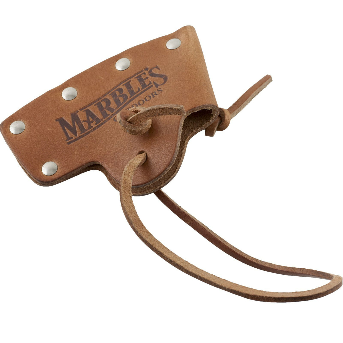 Leather Axe Sheath for Marbles No. 10 Hatchet - Brown Blade Cover