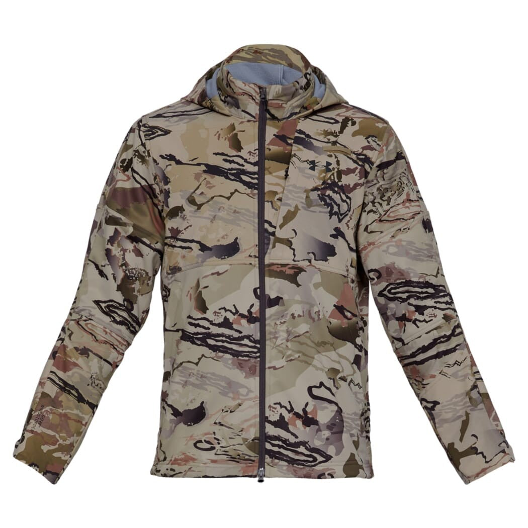 Windproof Camouflage Jacket for Outdoors - Small