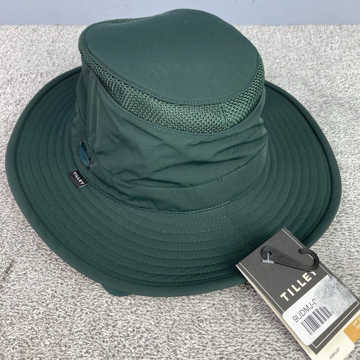 Men's Broad Brim Sun Hat UPF 50+ Outdoor UV Protection XL Green