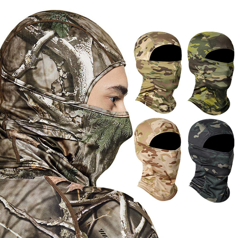 Balaclava Face Mask UV Protection Ski Sun Hood Tactical Camouflage