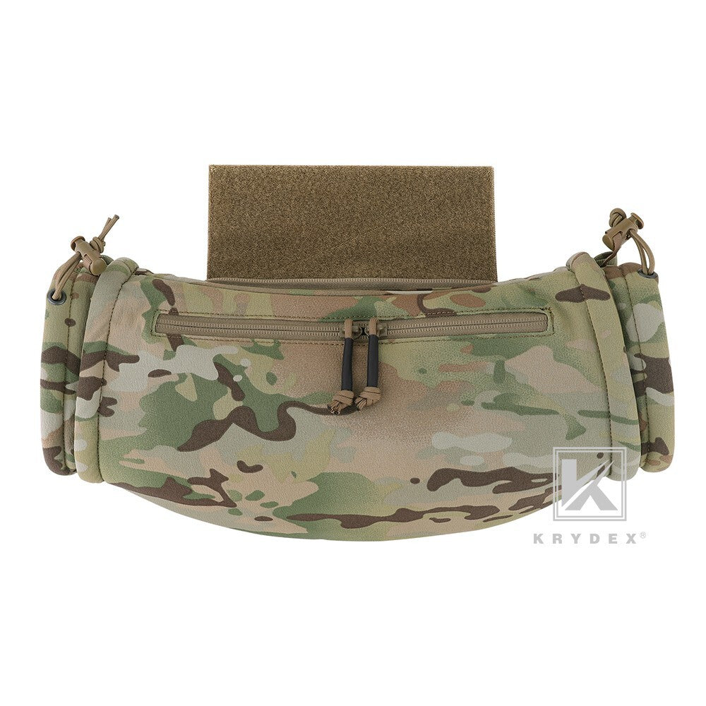 KRYDEX Tactical Soft Shell Hand Warmer Vest with Removable Neck Strap