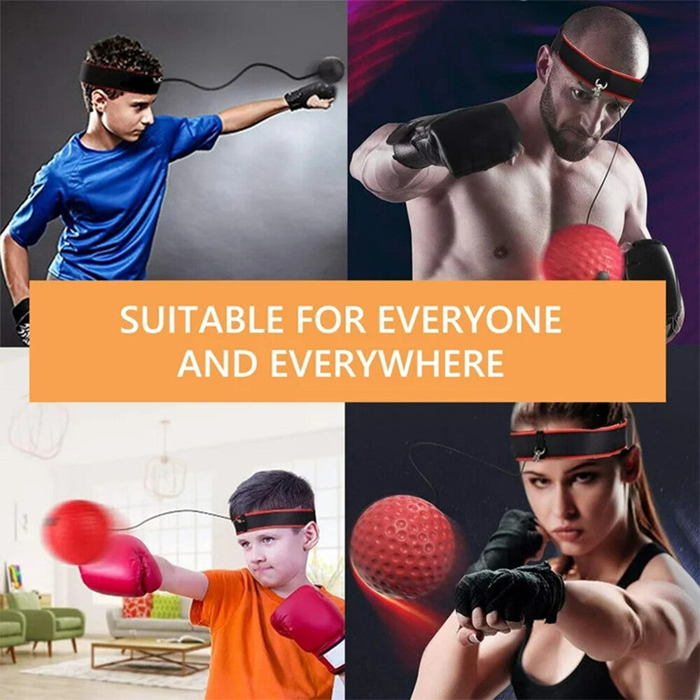 Reflex Boxing Ball with Adjustable Headbands for Kids and Adults