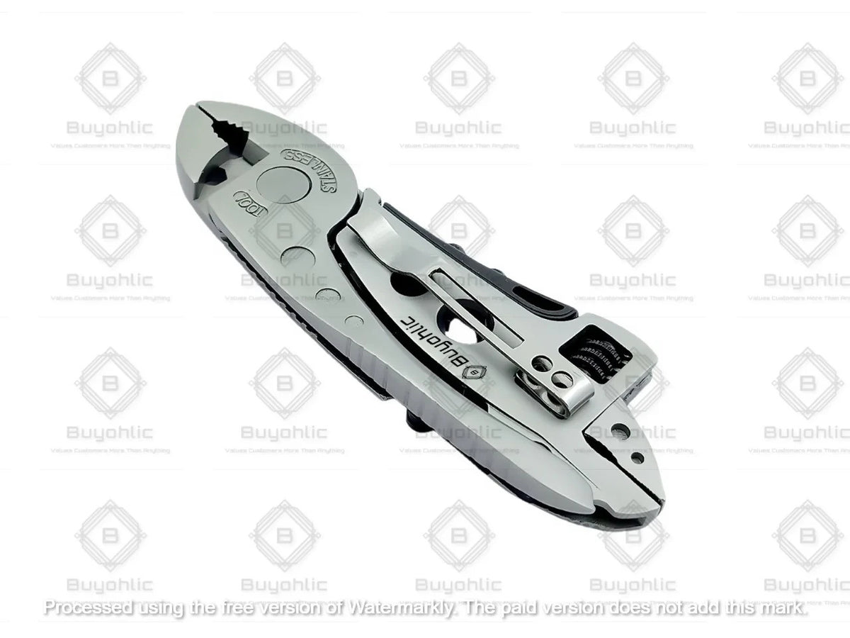 7-in-1 Multi-Tool Wrench Set with Pliers Wire Cutter Screwdrivers