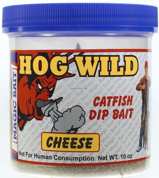 Catfish Dip Bait - Original Cheese Scent for Freshwater Fishing 10oz