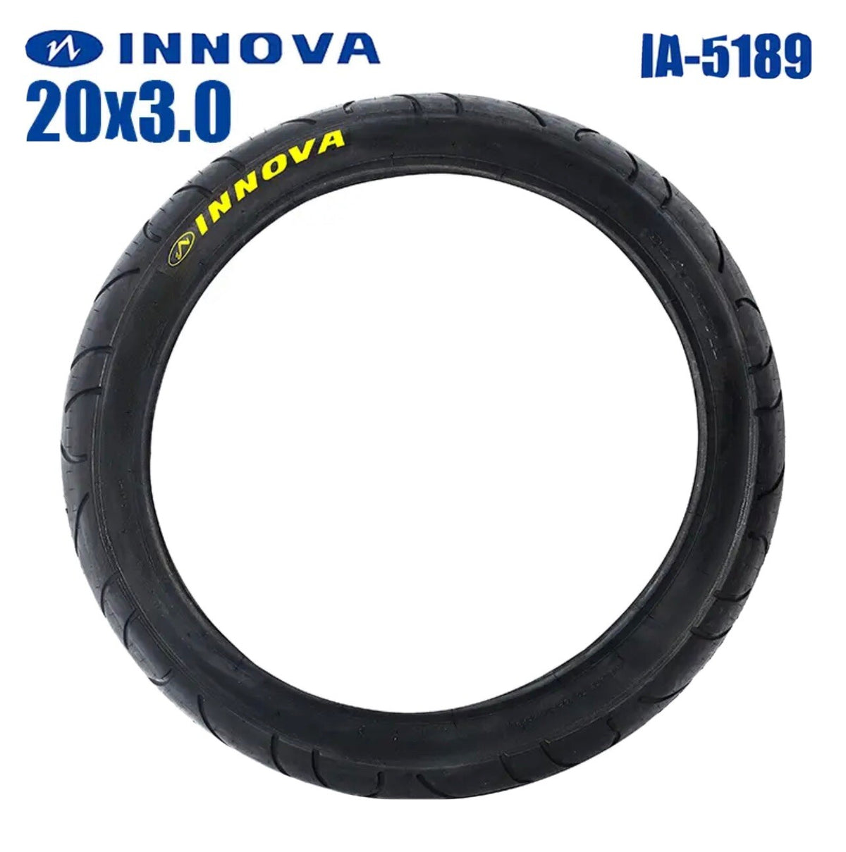 20x3 Fat Bicycle Tire with 40TPI 35 PSI for E-Bikes - Innova
