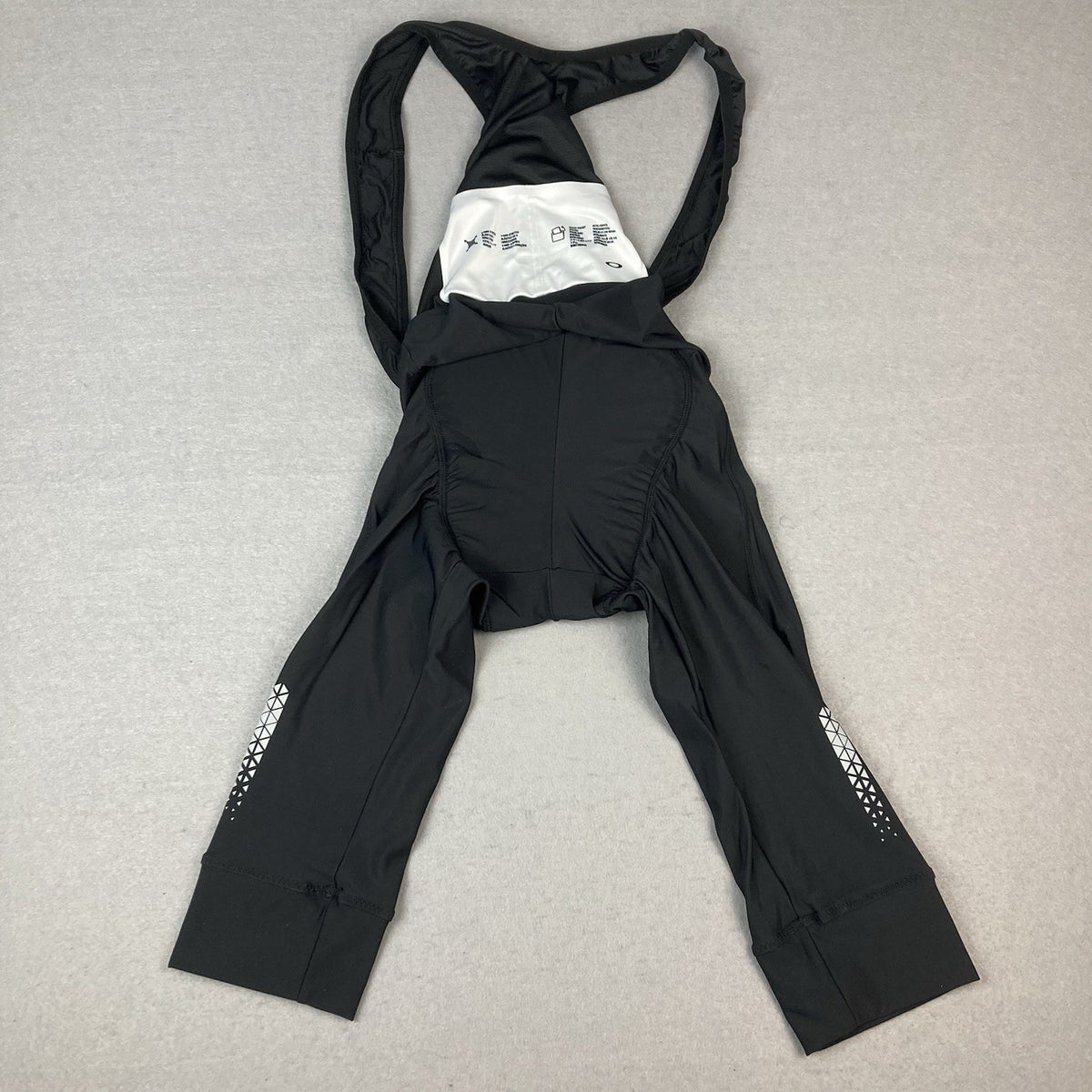 Men's Cycling Cargo Bib Knickers with UPF 50+ Hydrolix Fabric - Black, Size S