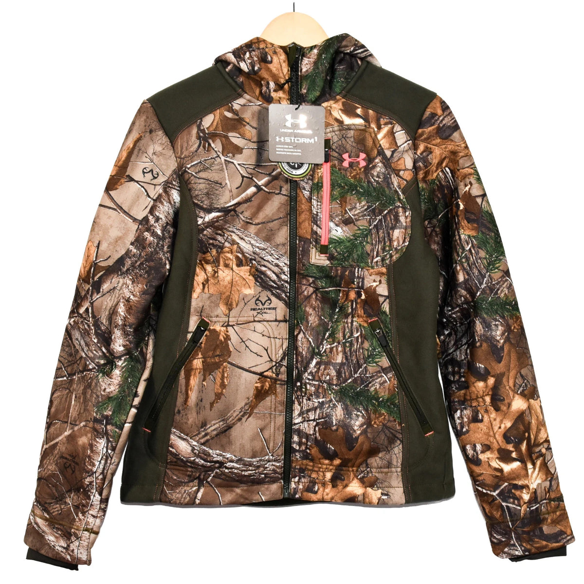 Women's ColdGear Water Resistant Hunting Coat - Small Camouflage Jacket