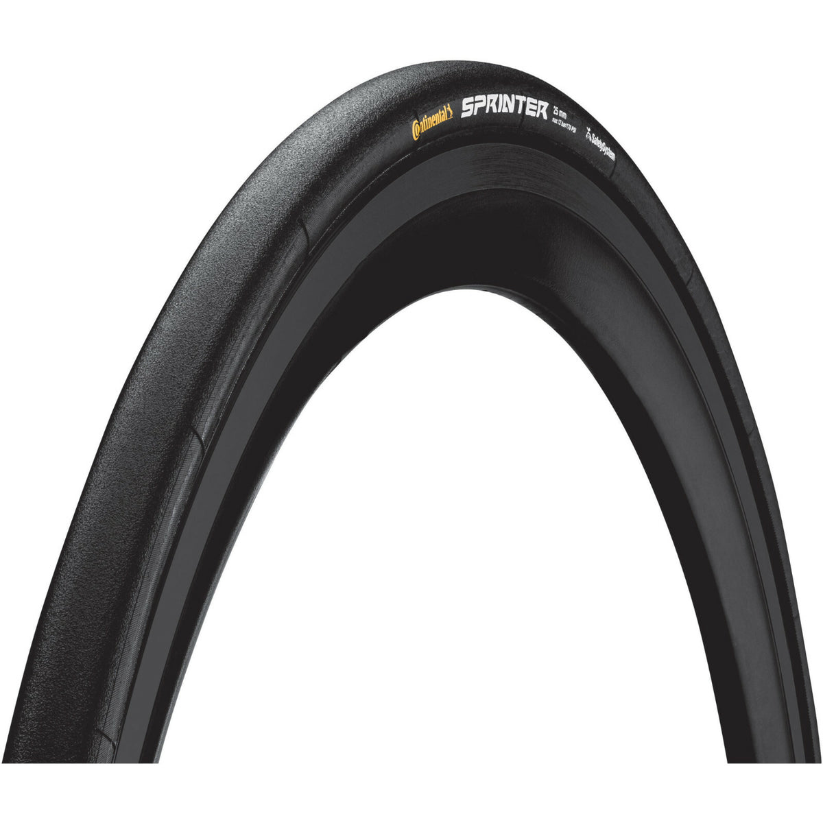 Continental Sprinter Tubular Road Bike Tire 700x25mm Black Chili Compound