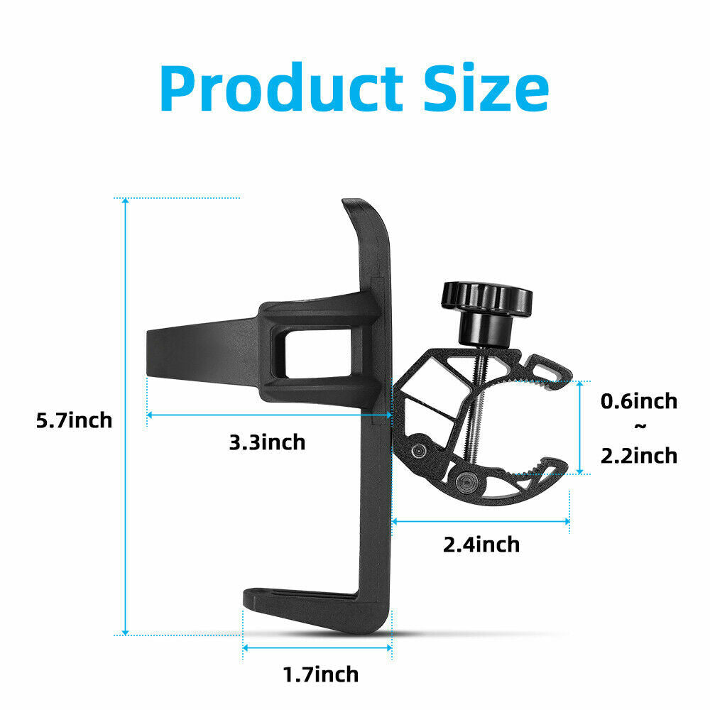 UTV & ATV Water Bottle Holder Mount - Universal Off-Road Beverage Cage