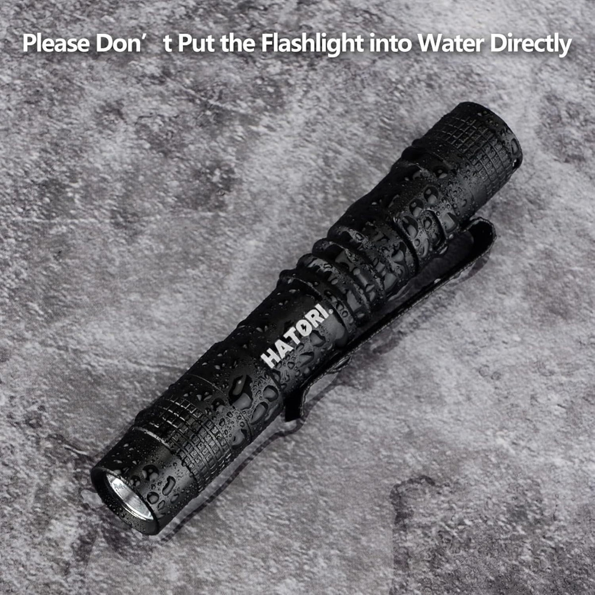 Mini LED Flashlight 150 Lumens Waterproof Compact Pocket Torch