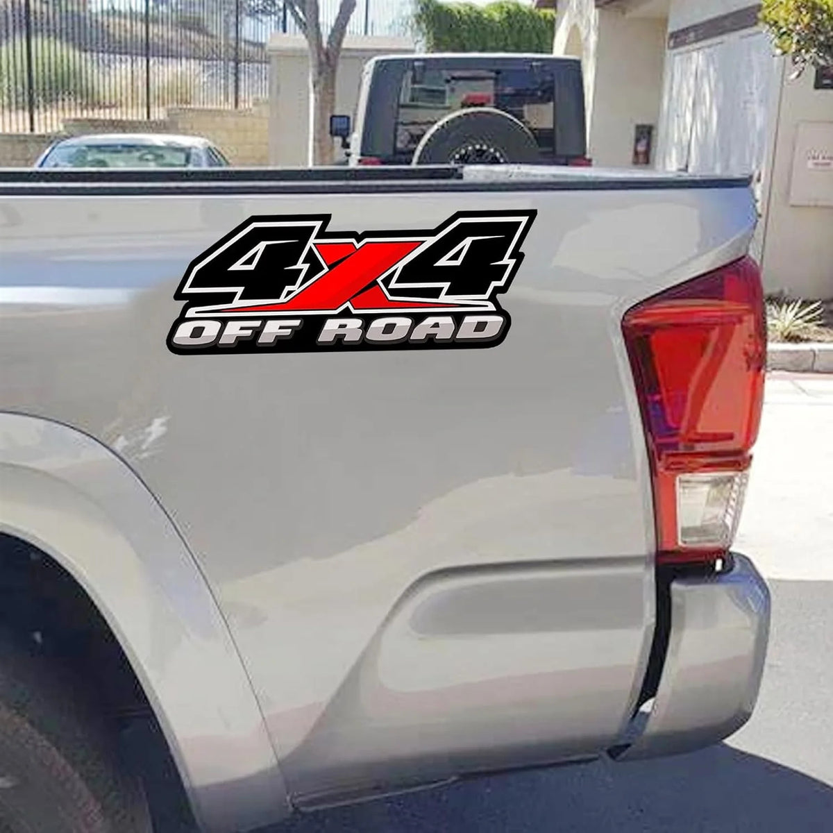 4X4 Offroad Decal Stickers Set - Waterproof Auto Emblem Replacements for Trucks