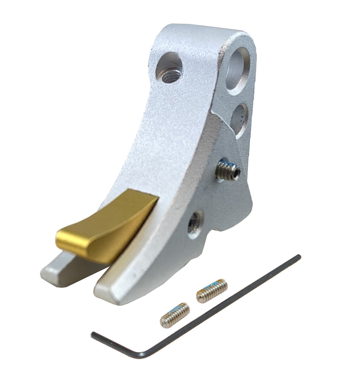 Anodized Aluminum Trigger Shoe with Safety for Gen 1-3 - Multiple Colors