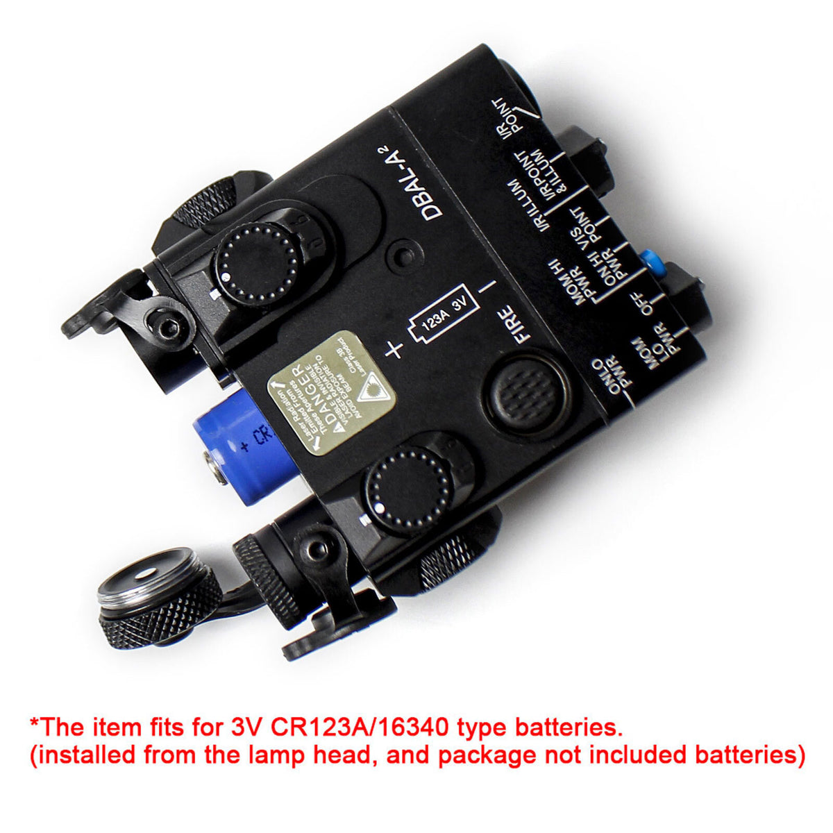 IR & Red Laser Aiming Light with LED Illuminator for Hunting and Tactical Use
