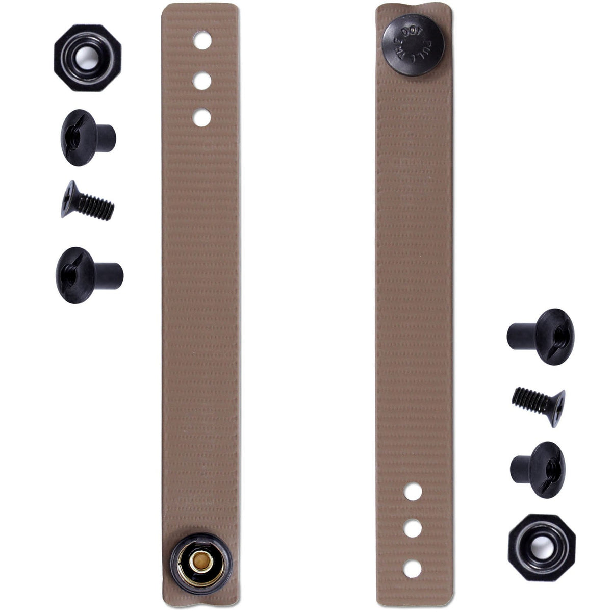 IWB Soft Loops with Pull-the-Dot Security Snaps & Mounting Hardware - 2 Pack