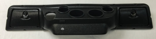 Club Car DS Dash Panel with Locking Glove Boxes and Cup Holders - Black