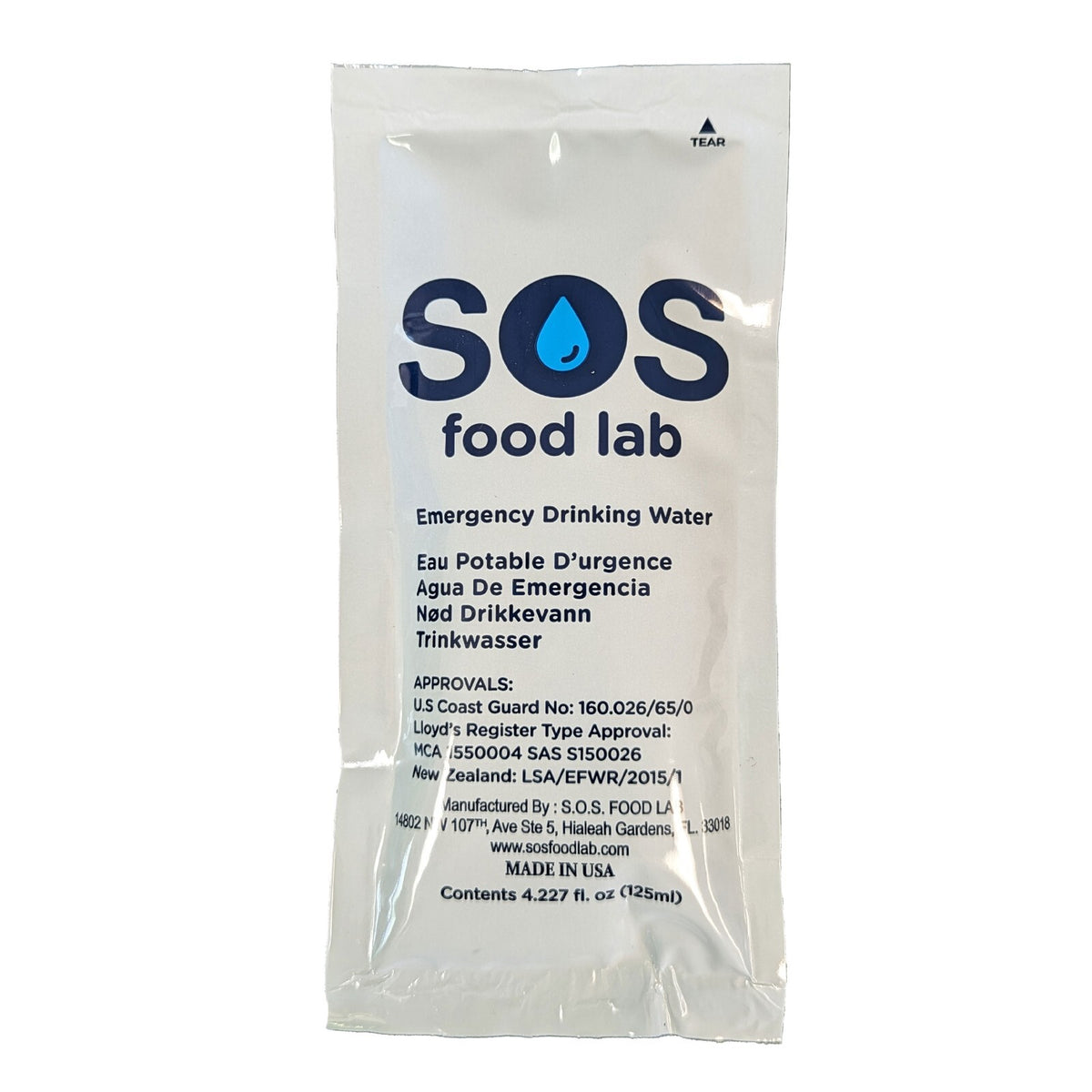 72-Hour Emergency Survival Kit with Food Water Shelter