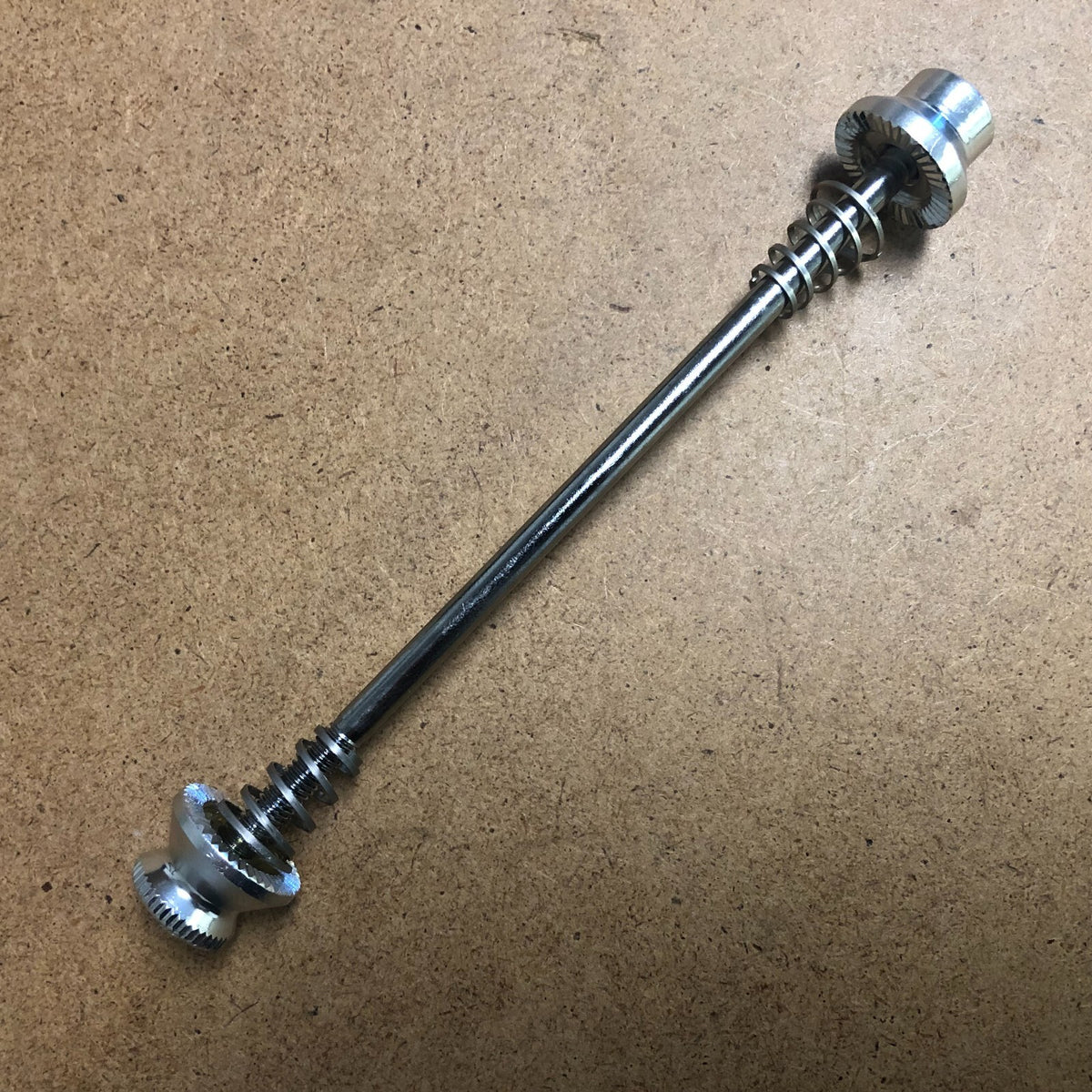 Bike Front Skewer Alloy M5x115mm Silver Bicycle Part