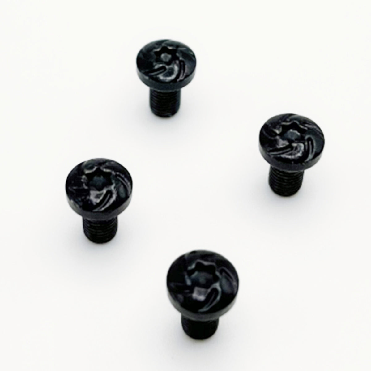 1911 Pistol Grip Screws Spiral Design - Multiple Colors, Stainless Steel