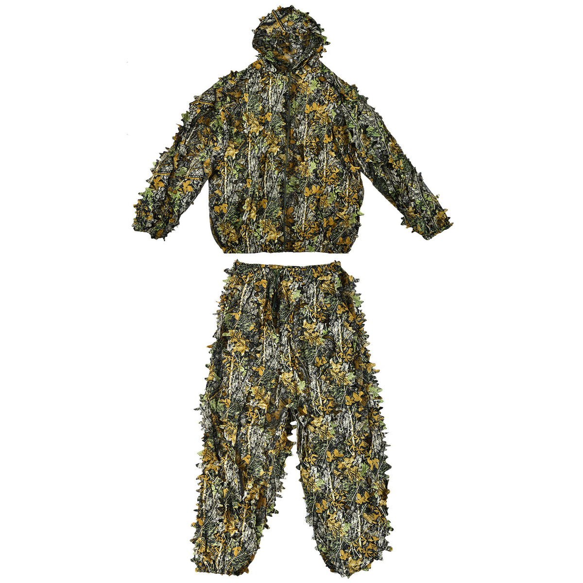 Camouflage Ghillie Suit Set for Hunting & Wildlife Photography