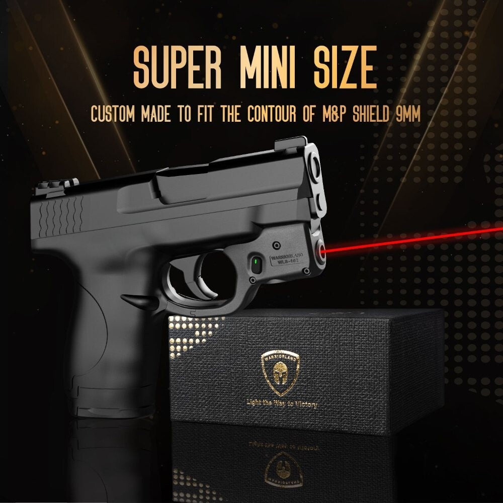Red Laser Gun Sight for S&W M&P Shield 9mm/.40 Pistol - Tactical Scorpion Gear