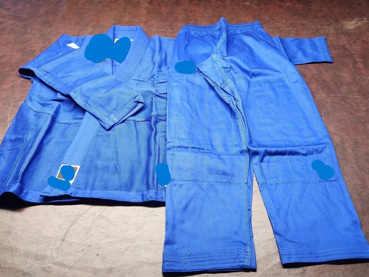 Unisex Kids Jiu Jitsu Gi Set with Pants - Multiple Sizes Available