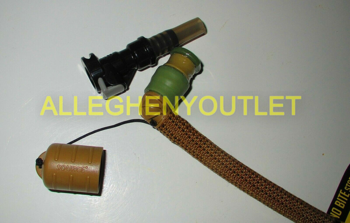 Military-Grade Hydration Replacement Tube Kit with Twist Valve - Coyote Brown