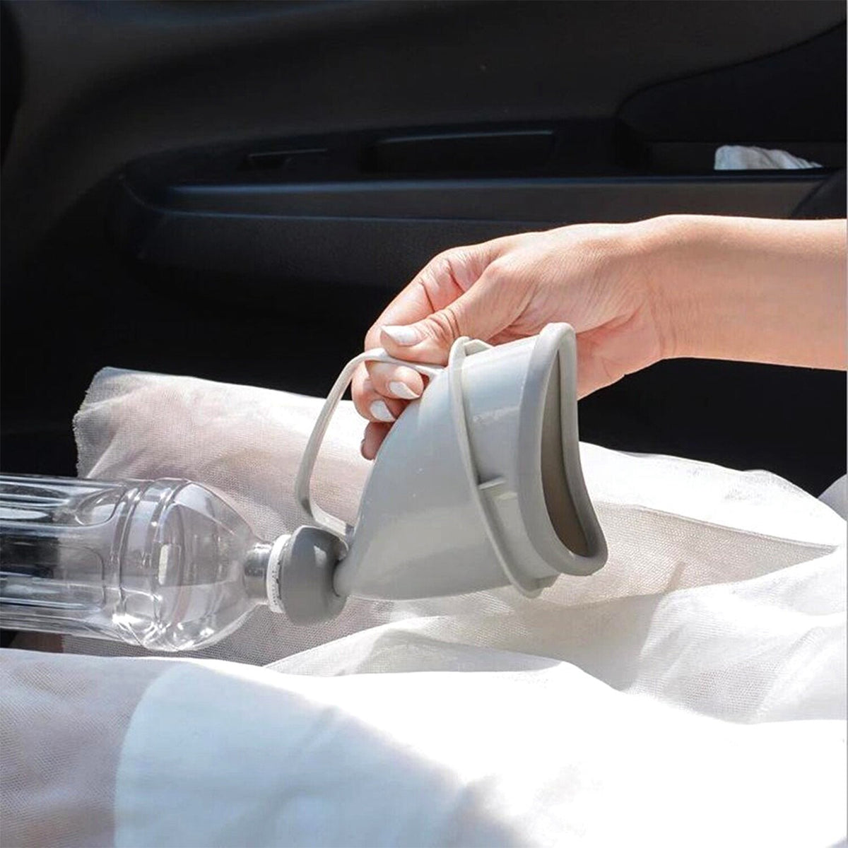 Unisex Portable Urinal Funnel for Outdoor Travel Emergency Use