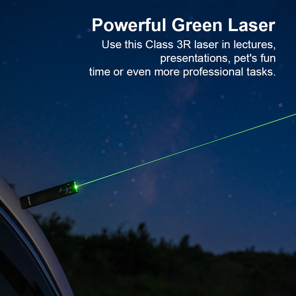 LED Flashlight with UV & Green Laser 1300 Lumens - Portable EDC Light