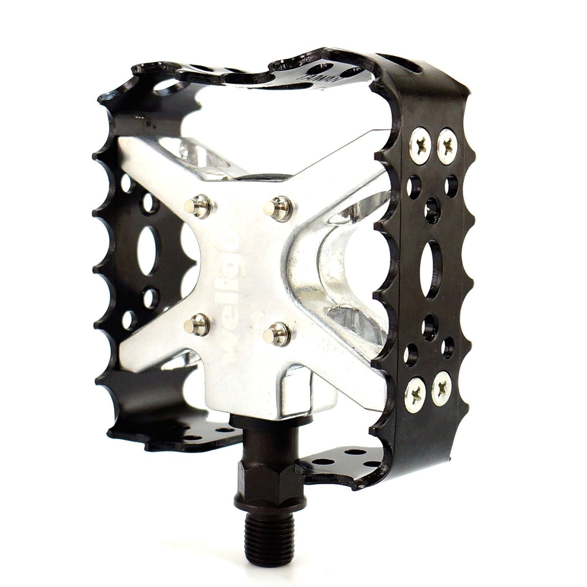 Old School BMX Pedals - Unisex MTB Bicycle Pedal Set in Multiple Colors