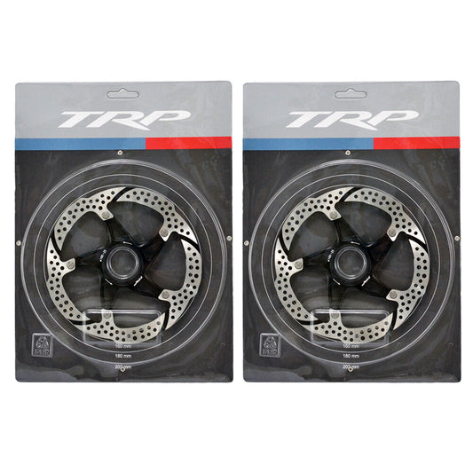 160mm Centerlock MTB Bike Disc Brake Rotor - Heat Dissipation, 2 Pack
