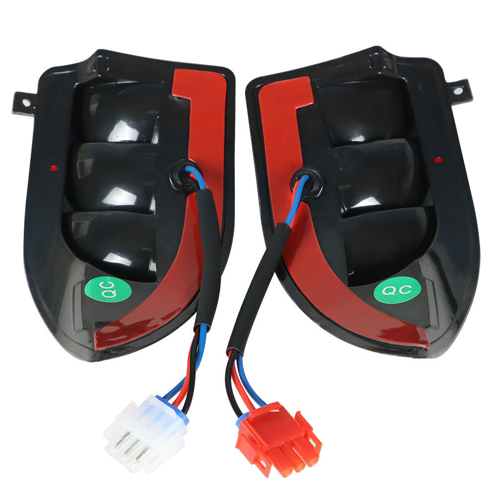 Full LED Headlight Tail Light Kit for Club Car Precedent Golf Cart 2004-2008