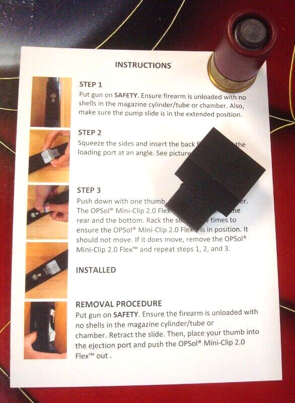 Mini Shell Adapter for 12 Gauge Mossberg & Maverick Shotguns - USA Made