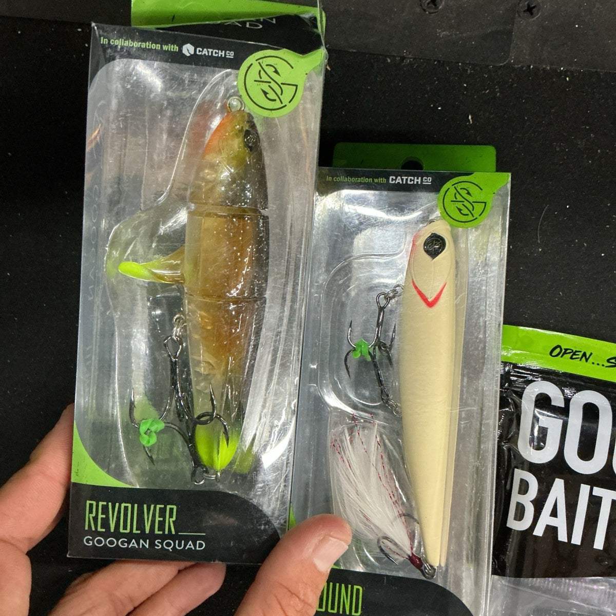 12-Pack Fishing Lure Set with Hard, Soft Plastics, Jigs & Hooks